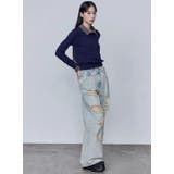 【WEB限定カラー登場!】エアバルキーカットオフスニーカー | EMODA | 詳細画像44