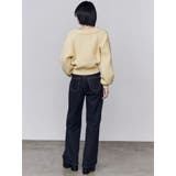 ミッドワイドジャストウエストジーンズ | EMODA | 詳細画像12