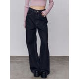 ミッドワイドジャストウエストジーンズ | EMODA | 詳細画像13