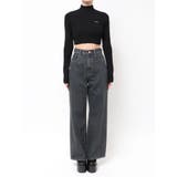 ミッドワイドジャストウエストジーンズ | EMODA | 詳細画像25