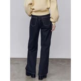 ミッドワイドジャストウエストジーンズ | EMODA | 詳細画像9