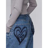 バックグラフィティルーズジーンズ | EMODA | 詳細画像2 