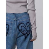 バックグラフィティルーズジーンズ | EMODA | 詳細画像3 