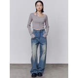 バックグラフィティルーズジーンズ | EMODA | 詳細画像8 