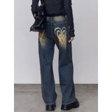 インディゴ | バックグラフィティルーズジーンズ | EMODA