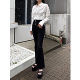 スーパーハイウエストフレアパギンス | EMODA | 詳細画像20 