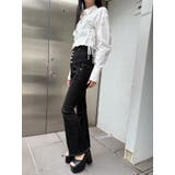 スーパーハイウエストフレアパギンス | EMODA | 詳細画像21 