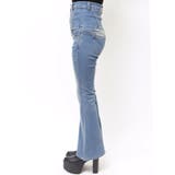 スーパーハイウエストフレアパギンス | EMODA | 詳細画像24 