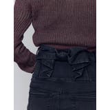 バックリボンフレアハイウエストパギンス | EMODA | 詳細画像24 