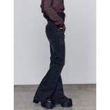 バックリボンフレアハイウエストパギンス | EMODA | 詳細画像26 