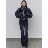 バックリボンフレアハイウエストパギンス | EMODA | 詳細画像30 