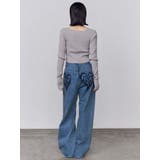 アシンメトリーチョーカーニット | EMODA | 詳細画像19 