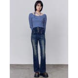 アシンメトリーチョーカーニット | EMODA | 詳細画像28 