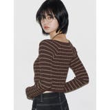 アシンメトリーチョーカーニット | EMODA | 詳細画像3 