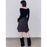 アシンメトリーチョーカーニット | EMODA | 詳細画像37 