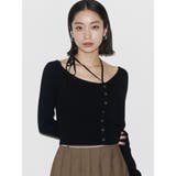 アシンメトリーチョーカーニット | EMODA | 詳細画像8 