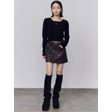 プレートクロップニット | EMODA | 詳細画像15 