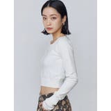 プレートクロップニット | EMODA | 詳細画像3 