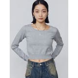 プレートクロップニット | EMODA | 詳細画像8 