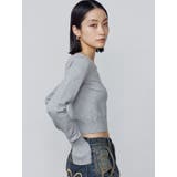 プレートクロップニット | EMODA | 詳細画像9 