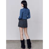 プレーティングシャギーロゴニット | EMODA | 詳細画像22 