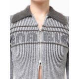 プレーティングシャギーロゴニット | EMODA | 詳細画像27 