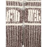 プレーティングシャギーロゴニット | EMODA | 詳細画像34 