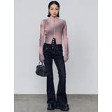 カットウォッシュドプレーティングジップニット | EMODA | 詳細画像17 