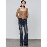 フロントボタンギャザートップ | EMODA | 詳細画像10 