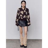 スキッパーワイドシャギーニット | EMODA | 詳細画像14 