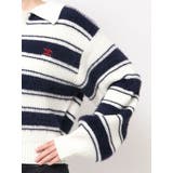 スキッパーワイドシャギーニット | EMODA | 詳細画像26 