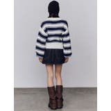 スキッパーワイドシャギーニット | EMODA | 詳細画像5 