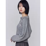 スキッパーワイドシャギーニット | EMODA | 詳細画像8 