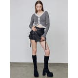 レースエッジフィットリブトップ | EMODA | 詳細画像15