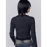 レースエッジフィットリブトップ | EMODA | 詳細画像22