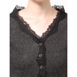 レースエッジフィットリブトップ | EMODA | 詳細画像29