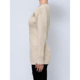 レースエッジフィットリブトップ | EMODA | 詳細画像4 