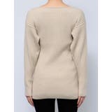 レースエッジフィットリブトップ | EMODA | 詳細画像5 