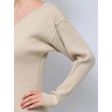 レースエッジフィットリブトップ | EMODA | 詳細画像7 