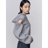 マルチオープンニットフーディ | EMODA | 詳細画像2 