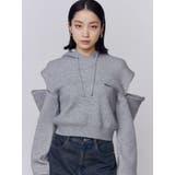 マルチオープンニットフーディ | EMODA | 詳細画像3 