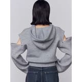 マルチオープンニットフーディ | EMODA | 詳細画像4 