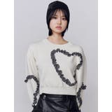 ギャザーハートニット | EMODA | 詳細画像14 