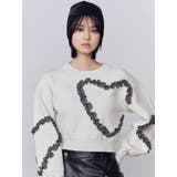 ギャザーハートニット | EMODA | 詳細画像15 