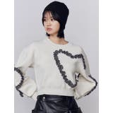 ギャザーハートニット | EMODA | 詳細画像16 