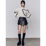 ギャザーハートニット | EMODA | 詳細画像18 