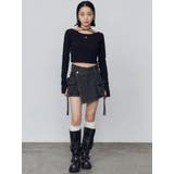 2WAYストリングリブトップス | EMODA | 詳細画像4 