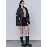 シアーベロアプレートクロップトップ | EMODA | 詳細画像17