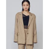 ダブルラインスリーブオーバージャケット | EMODA | 詳細画像3 