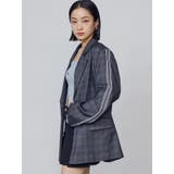 グレー | ダブルラインスリーブオーバージャケット | EMODA